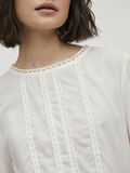 Vila BUTTONED BACK SHORT SLEEVED TOP, Cloud Dancer, highres - 14076076_CloudDancer_006.jpg