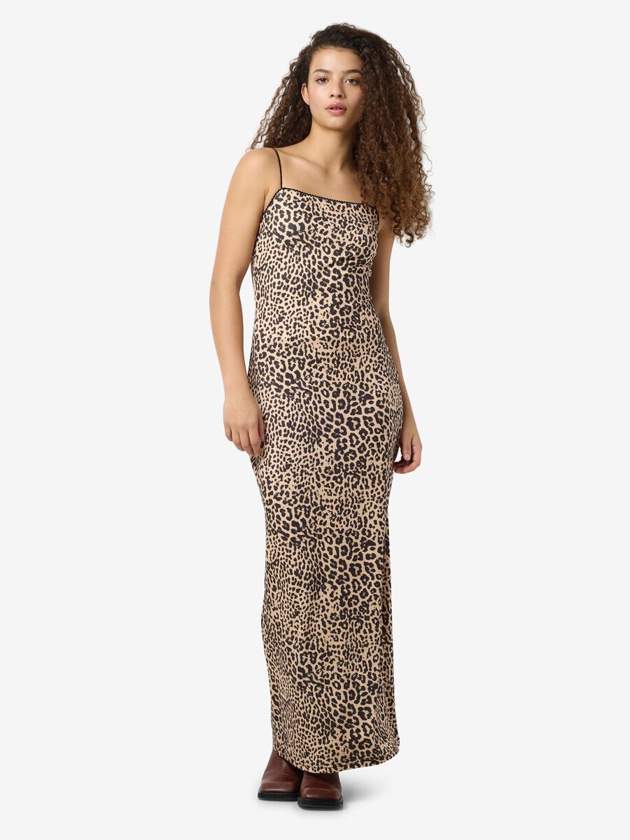 Noisy May LEOPARD PRINT MAXI DRESS, Silver Mink, highres - 27034320_SilverMink_1187868_003.jpg
