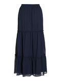 VILA VIDOBBI  HIGH WAIST MAXI SKIRT, Navy Blazer, highres - 14110617_NavyBlazer_002.jpg