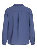 VILA VIDOMIRA V-NECK LONG SLEEVED SHIRT, Bijou Blue, highres - 14095705_BijouBlue_002.jpg