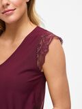 VILA VITRAV V-NECK CAP SLEEVE TOP, Fig, highres - 14111143_Fig_006.jpg
