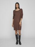 Vila LONG SLEEVED KNITTED DRESS, Shaved Chocolate, highres - 14042768_ShavedChocolate_958791_005.jpg