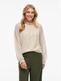 Product image thumbnail - VIMOKA HIGH NECK LONG SLEEVED TOP, Birch | 1