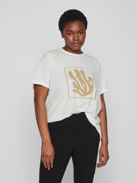 Vila CURVE - PRINTED T-SHIRT, Cloud Dancer, highres - 14082302_CloudDancer_999503_003.jpg