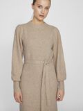 VILA LONG SLEEVED  KNITTED DRESS, Natural Melange, highres - 14103870_NaturalMelange_006.jpg