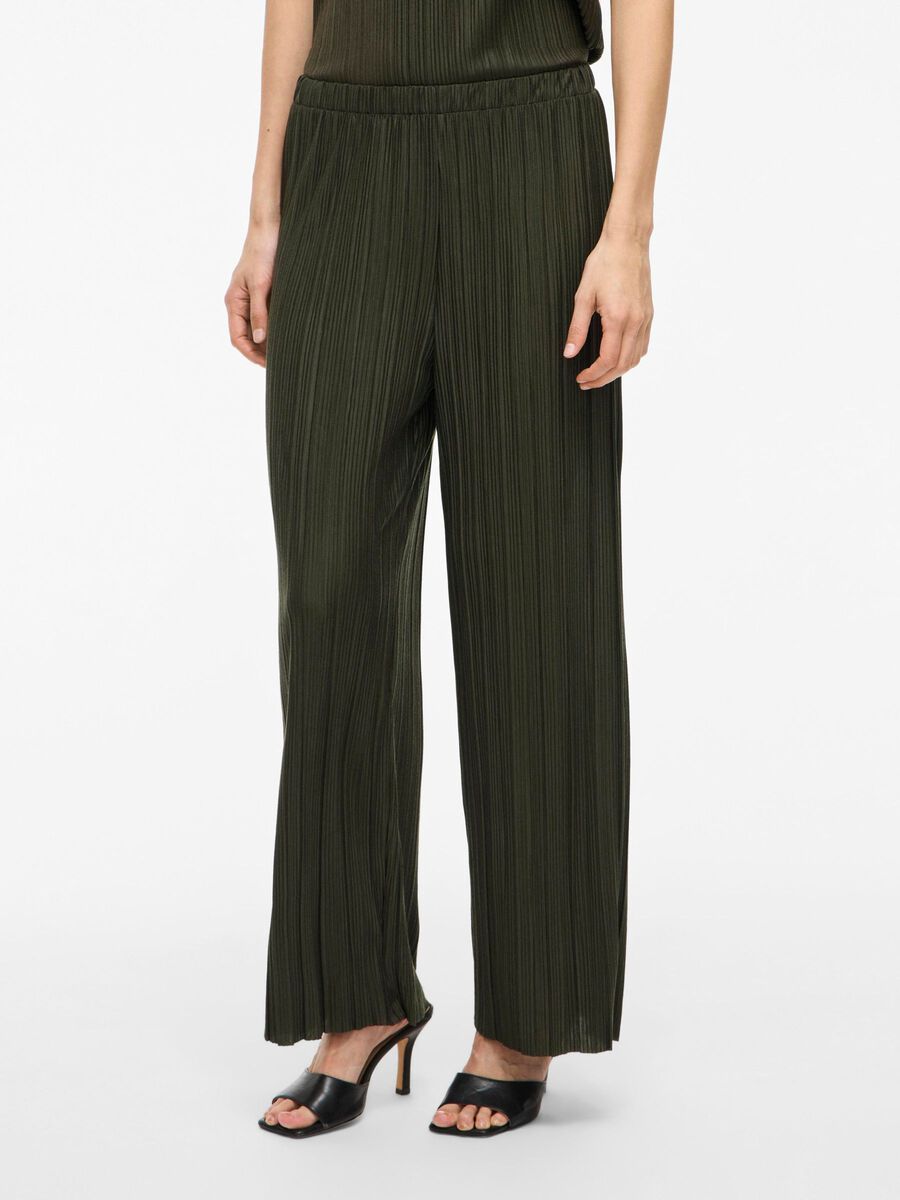 VILA RIBBED WIDE-LEG TROUSERS, Deep Depths, highres - 14089681_DeepDepths_003.jpg