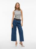 VILA VISOLA ROUND NECK SLEEVELESS TOP, Light Grey Melange, highres - 14101757_LightGreyMelange_005.jpg