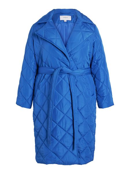 Vila CURVE - PITKÄ VYÖTÄRÖLTÄ SIDOTTAVA TAKKI, Lapis Blue, highres - 14087824_LapisBlue_001.jpg