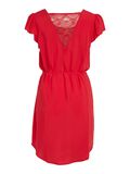 Vila TIE WAIST SHORT DRESS, Mars Red, highres - 14087287_MarsRed_002.jpg