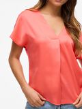 VILA VIELLETTE V-NECK SHORT SLEEVED TOP, Dubarry, highres - 14089239_Dubarry_006.jpg