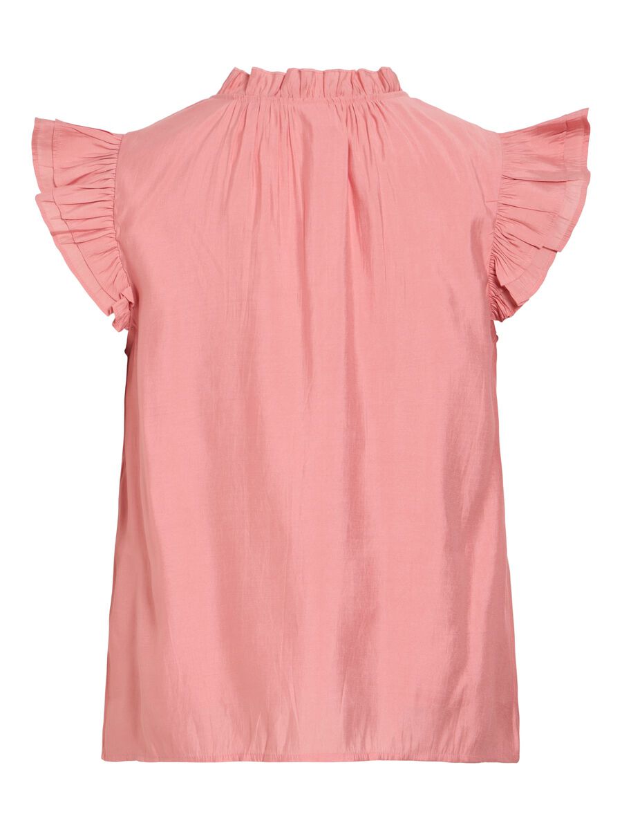 Product carousel image - VIANU V-NECK SLEEVELESS TOP, Mauveglow | 2