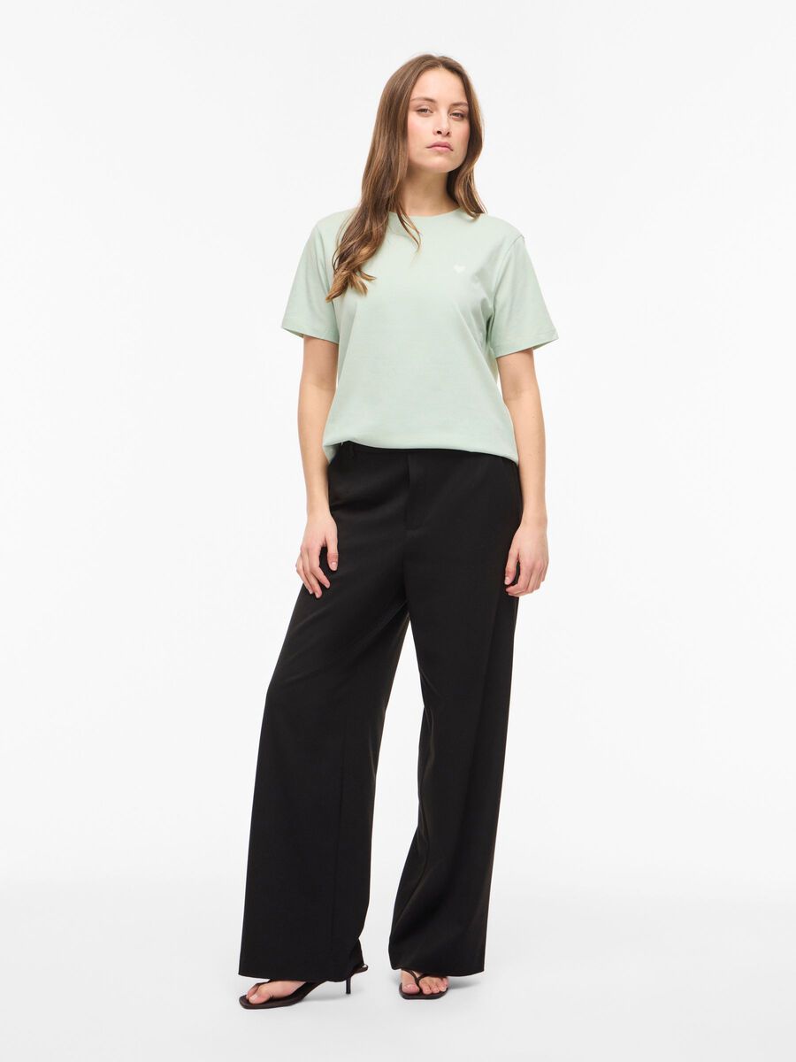 Carousel image - VIVORA RUND UDSK&AElig;RING T-SHIRT, Silt Green | 4