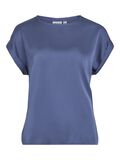 VILA VIELLETTE SHORT SLEEVED TOP, Bijou Blue, highres - 14059563_BijouBlue_001.jpg