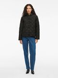 Product image thumbnail - HUVFÖRSEDD QUILTAD JACKA, Black | 4