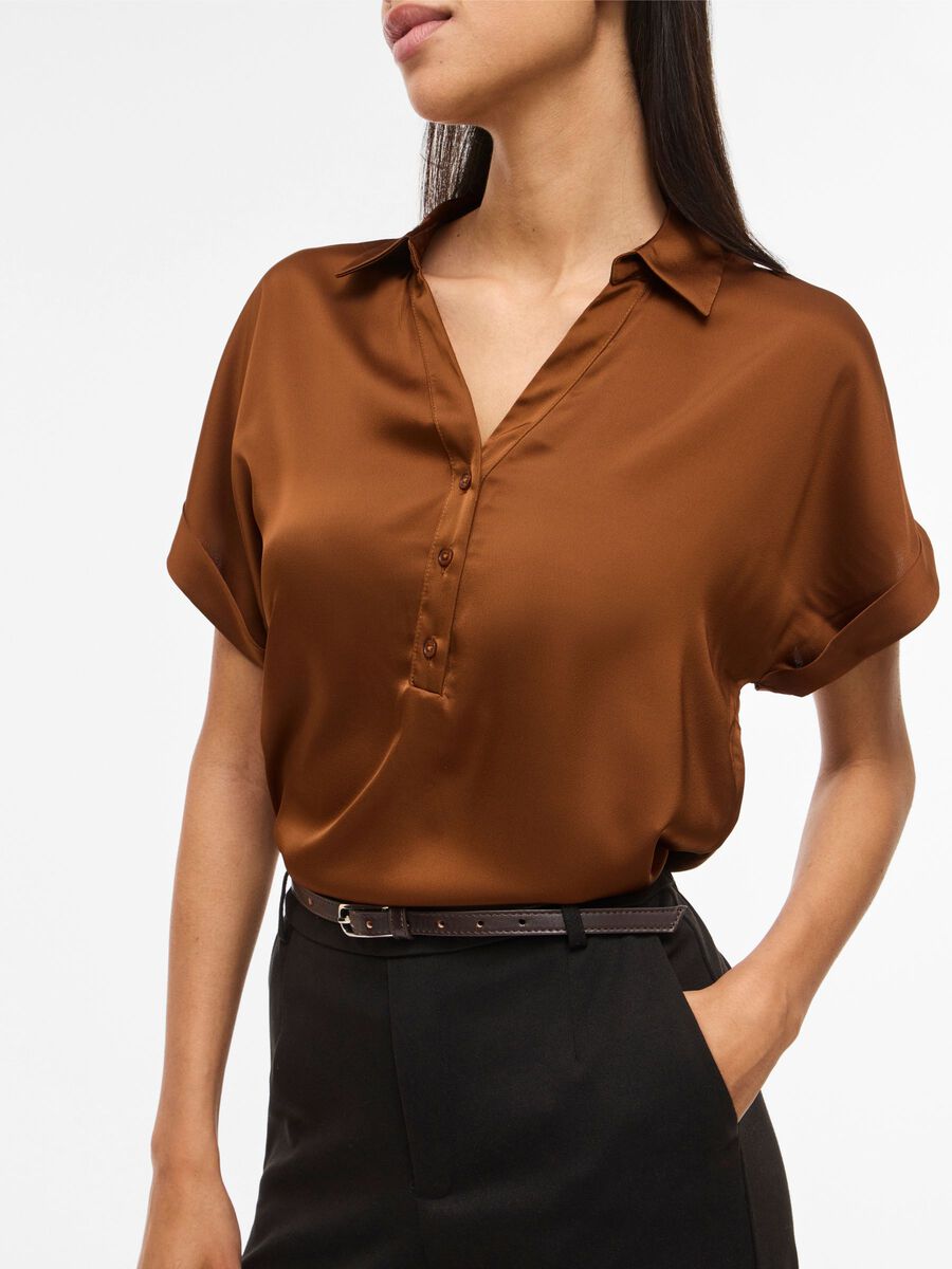 Carousel image - VIENNA SHORT SLEEVED SHIRT, Monks Robe | 3