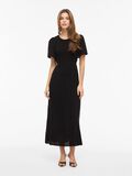 Product image thumbnail - VILISA KORTE MOUWEN MAXI-JURK, Black Beauty | 4