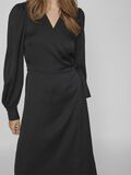 Vila LONG SLEEVE WRAP DRESS, Black, highres - 14086113_Black_007.jpg