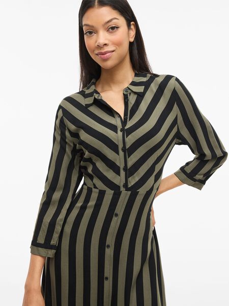 Green Striped dresses for Women - Shop the latest trends online | VILA
