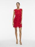 VILA ÄRMELLOSES MINIKLEID, Racing Red, highres - 14105164_RacingRed_005.jpg
