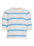 VILA STRIPED KNITTED TOP, White Alyssum, highres - 14108479_WhiteAlyssum_1196762_001.jpg