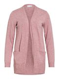 Product image thumbnail - VIRIL BASIC KNITTED CARDIGAN, Nostalgia Rose | 1