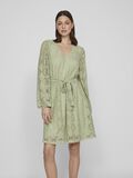 Vila TIE WAIST KLEID MIT LANGEN ÄRMELN, Swamp, highres - 14095039_Swamp_003.jpg