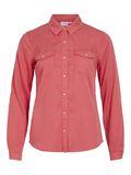 VILA VIBISTA POCKET DENIM SHIRT, Dubarry, highres - 14033008_Dubarry_001.jpg