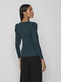 Vila SQUARE NECK LONG SLEEVED BLOUSE, Ponderosa Pine, highres - 14091425_PonderosaPine_004.jpg