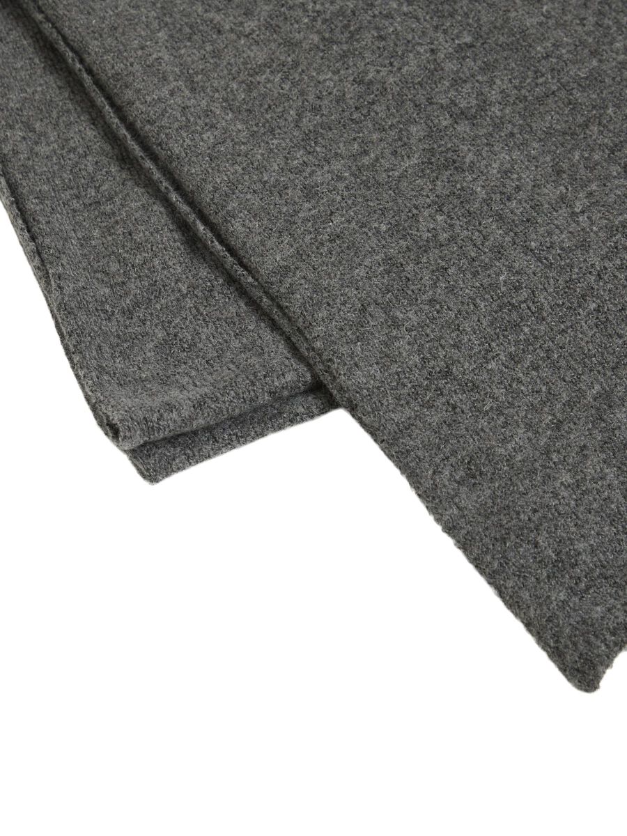 VILA SOFT KNITTED SCARF, Medium Grey Melange, highres - 14088993_MediumGreyMelange_004.jpg