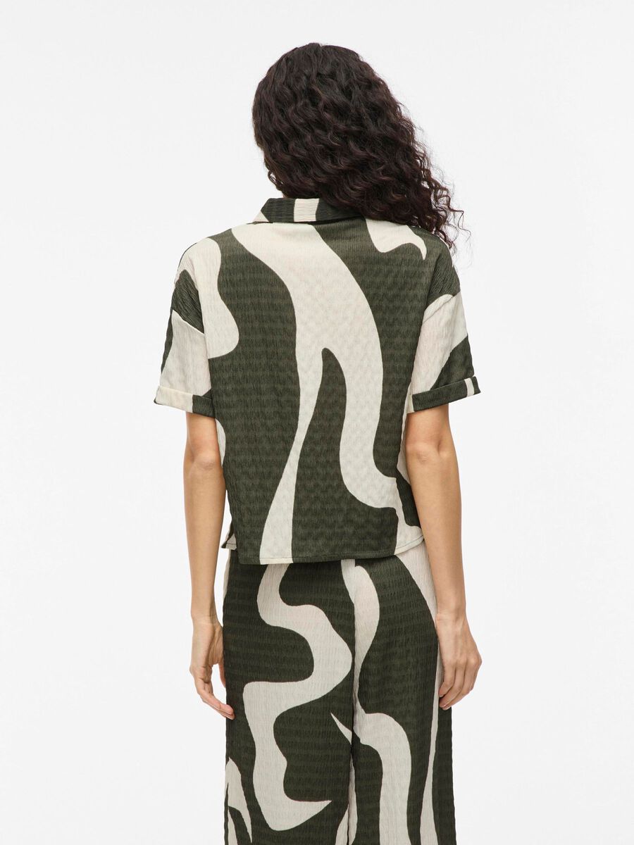 VILA VIZEYA SHORT SLEEVED SHIRT, Deep Depths, highres - 14107003_DeepDepths_1185120_004.jpg
