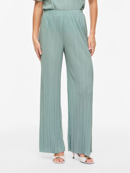 VILA VIPLISA HIGH WAIST WIDE-LEG TROUSERS, Blue Surf, highres - 14089681_BlueSurf_003.jpg
