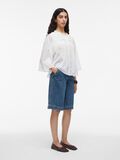 VILA MANDARIN COLLAR 3/4 SLEEVED SHIRT, Cloud Dancer, highres - 14108009_CloudDancer_005.jpg