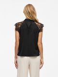 VILA VISIMPLY LACE SHORT SLEEVED TOP, Black, highres - 14112695_Black_004.jpg