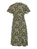 VILA VILOVIE SHORT SLEEVED WRAP DRESS, Sage, highres - 14059666_Sage_1192410_002.jpg