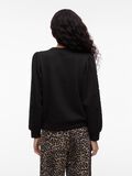 VILA VISIF - DÉCOUPE EN CŒUR SWEAT-SHIRT, Black, highres - 14113097_Black_004.jpg