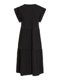 VILA SHORT SLEEVE MIDI DRESS, Black, highres - 14087542_Black_002.jpg