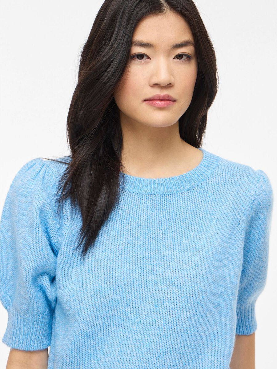 Carousel image - VIBIBBI KURZ&Auml;RMELIGES STRICKOBERTEIL, All Aboard | 3