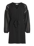 Vila LONG SLEEVE SHORT DRESS, Black, highres - 14091579_Black_001.jpg