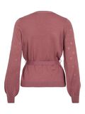 VILA VIAVA BELTED KNITTED CARDIGAN, Mesa Rose, highres - 14111229_MesaRose_002.jpg