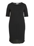 Vila CURVE -  SHORT DRESS, Black, highres - 14093456_Black_001.jpg