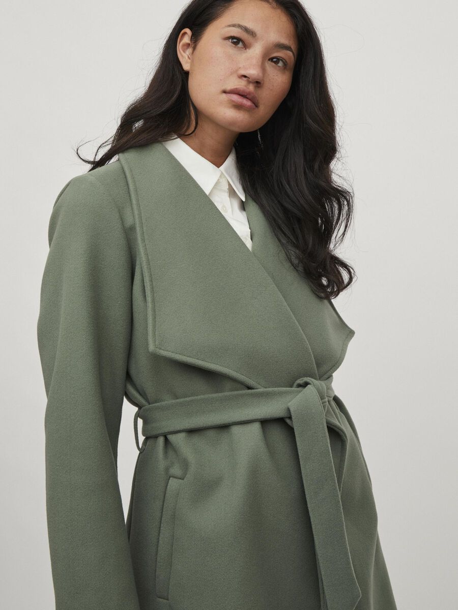 Carousel image - VICOOLEY - AVEC CEINTURE MANTEAU, Laurel Wreath | 5