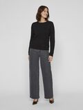 VILA VIDALO BASIC KNITTED PULLOVER, Black, highres - 14082767_Black_005.jpg