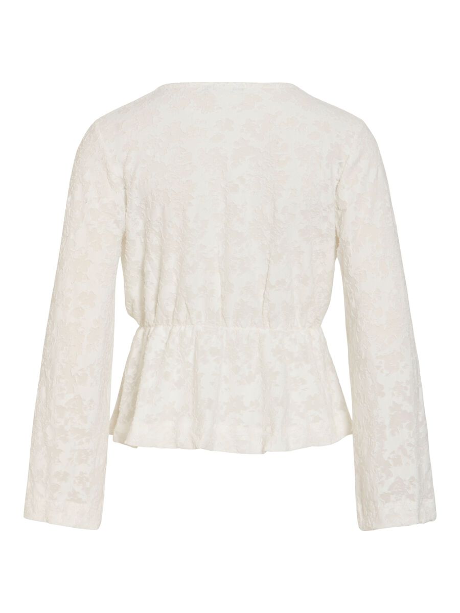 Product carousel image - VICAPERA TIE FRONT CARDIGAN, Snow White | 2