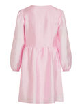 Vila SHINY PUFF SLEEVED MINI DRESS, Begonia Pink, highres - 14059426_BegoniaPink_002.jpg