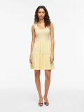 Product image thumbnail - VIHOLLIE SLEEVELESS SHORT DRESS, Pastel Yellow | 4