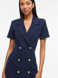 Product image thumbnail - VICLARA SHORT SLEEVED BLAZER DRESS, Navy Blazer | 3