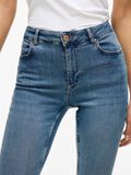 VILA VISARAH MID RISE SKINNY FIT JEANS, Medium Blue Denim, highres - 14094341_MediumBlueDenim_006.jpg