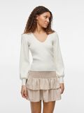 VILA COL EN V TOP EN MAILLE, Cloud Dancer, highres - 14104962_CloudDancer_003.jpg