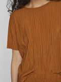 Vila RIBBED SHORT SLEEVED TOP, Cathay Spice, highres - 14089481_CathaySpice_007.jpg