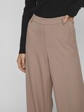 Vila HIGH WAIST WIDE-LEG TROUSERS, Brown Lentil, highres - 14087407_BrownLentil_006.jpg